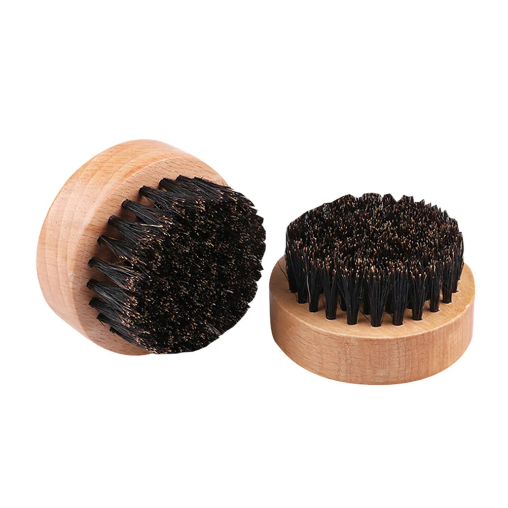 Setola Barba Setola Barba Pettine Manico in legno Spazzola per capelli Baffi Strumento per lo styling della barba per uomo Creatore per lo styling della barba