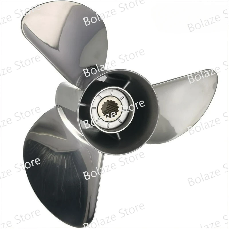 

Stainless Steel Propeller, High-strength Precision Casting, Suitable for Yamaha 50-130HP Horsepower!