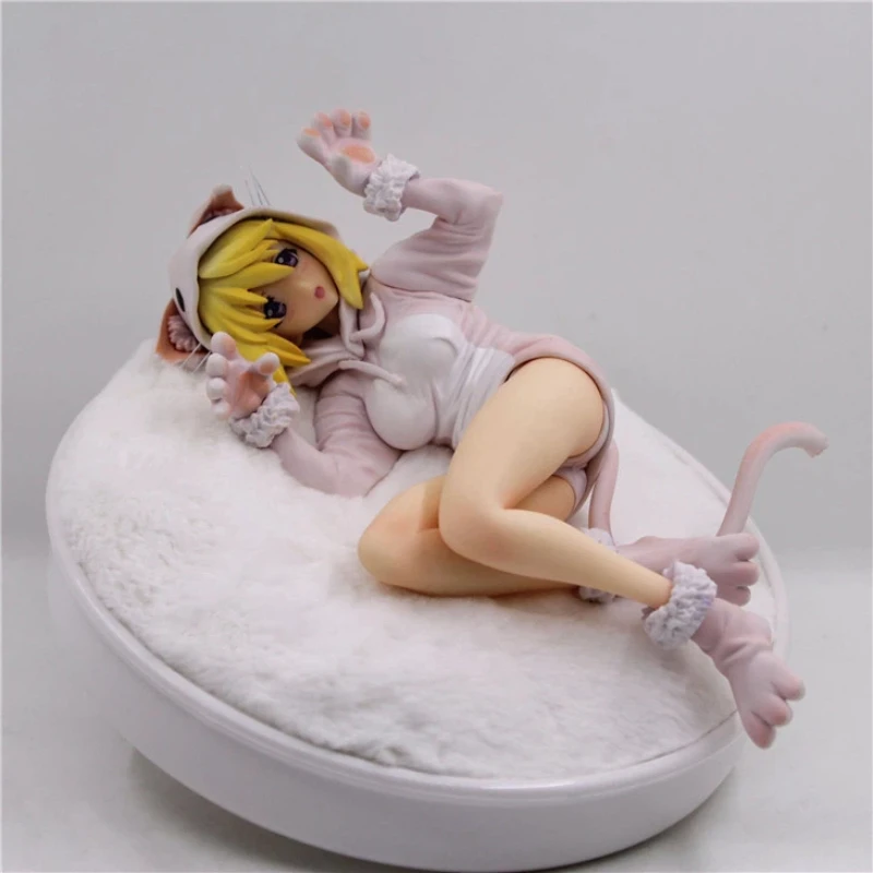 

22cm Anime Charlotte Dunois kawaii Lying posture Action Figure PVC Model Toys doll statue Desk Decor Collectible Gifts
