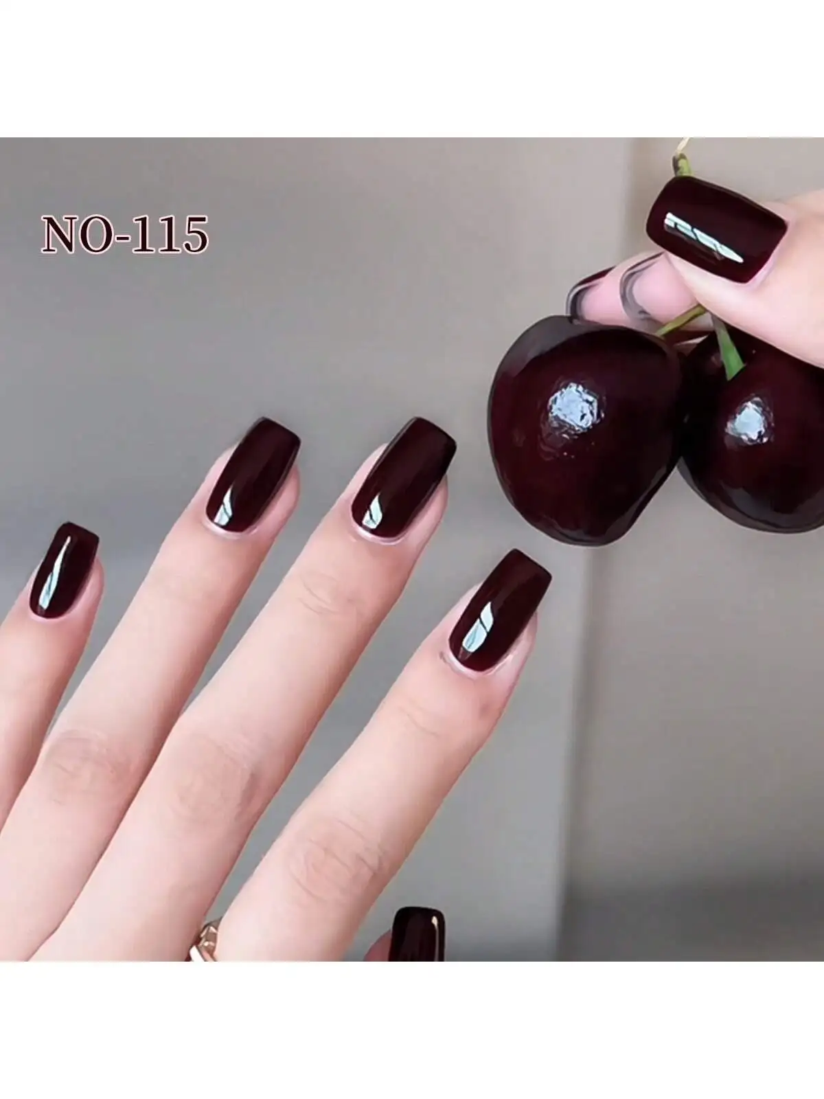 3pcs Gel Nail Polish Set - Red Shades, Glossy & Matte Finish, UV/LED Cured, Lead-Free, Alcohol-Free Gel for Salon & DIY Manicure