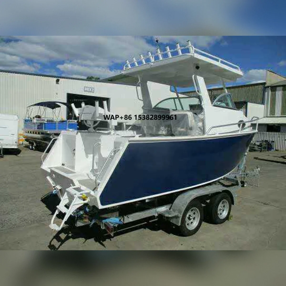 Hot Sale Cuddy Cabin 6.25m Aluminum Fishing Craft 20ft Aluminium Alloy Fishing Boat with Great Quality