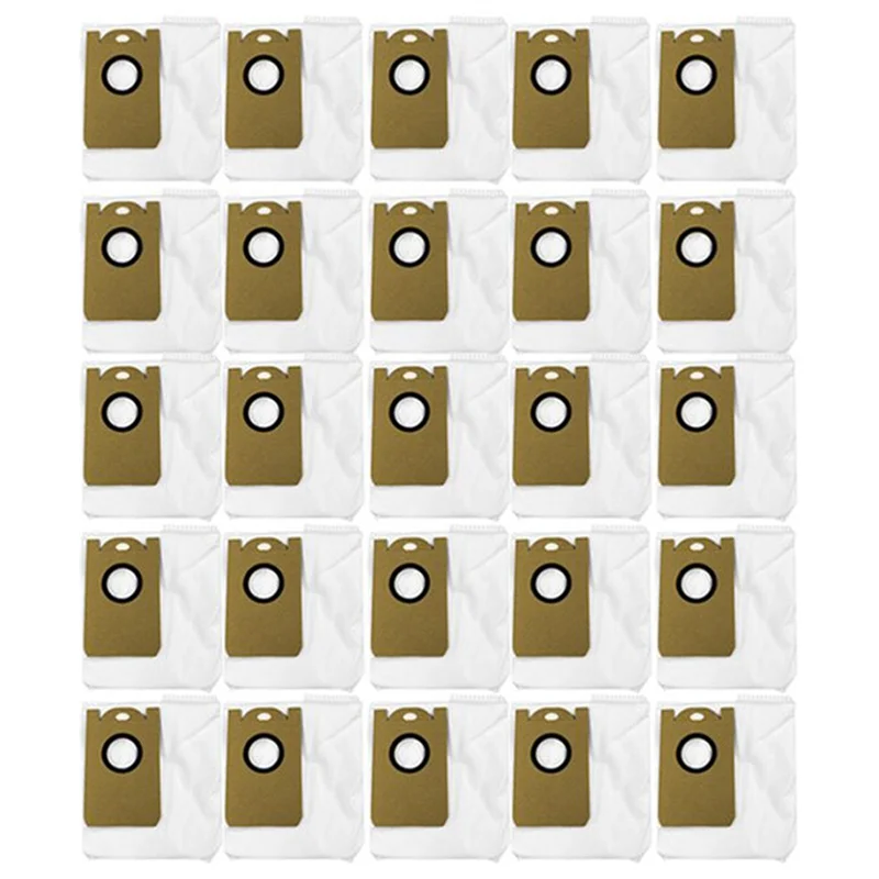 

ABGP-25Pcs Мешок для пыли для Xiaomi Lydsto W2 Робот-пылесос Мешок для мусора Запасные части