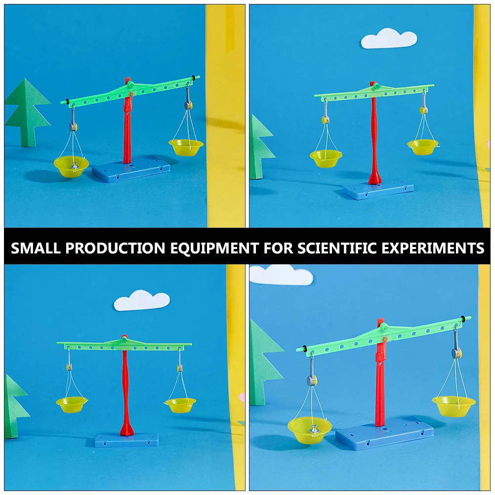 ชุดอุปกรณ์ทดลองวิทยาศาสตร์ 1 ชุด ชุดการศึกษา STEM สำหรับเด็ก ชุดสร้างเครื่องชั่งน้ำหนักแบบ DIY สร้างสรรค์โครงการวิทยาศาสตร์ของคุณเอง ชุดการเรียนรู้
