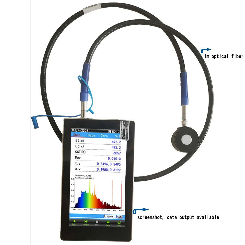 OHSP350S Full-Featured Handheld Spectrometer In Light Measurement photometer