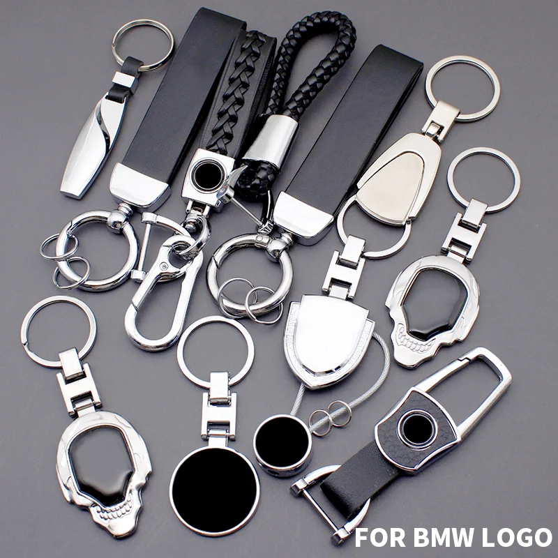

3D Metal Leather Emblem Car Keychain Key Chain Key Rings bag For X1 X3 X5 X6 X7 F20 F22 F23 F85 F86 E90 E91 F32 F33 F34 F36