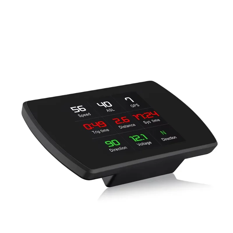 GPS T800 3Inch  Head up Display Over Speed Alarm LED Screen Projector Digital Speedometer Display Gauge