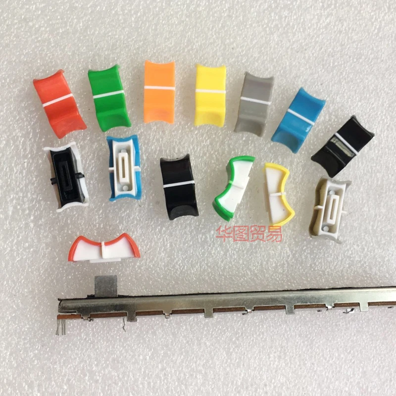 Perillas de atenuador de potenciómetro de 8mm de agujero de piezas, tapas de mezclador de 8mm, botón pulsador de tapa de varilla de ecualizador de