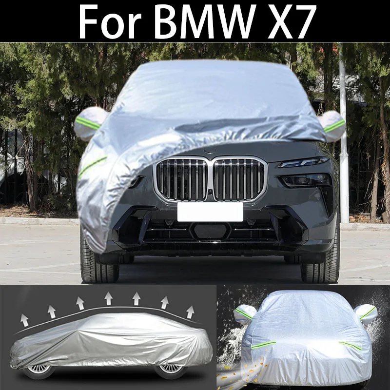 

For BMW X7 winter Car Cover Dustproof Outdoor Indoor UV Snow Resistant Sun rain Protection waterproof hail cover for car