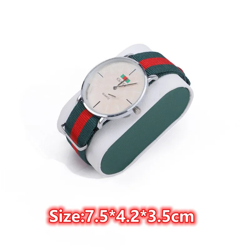 

Ювелирная подушка из искусственной кожи, держатель для часов, браслет, реквизит, ожерелье, цепочка, органайзер, подушка для часов, оптовая продажа