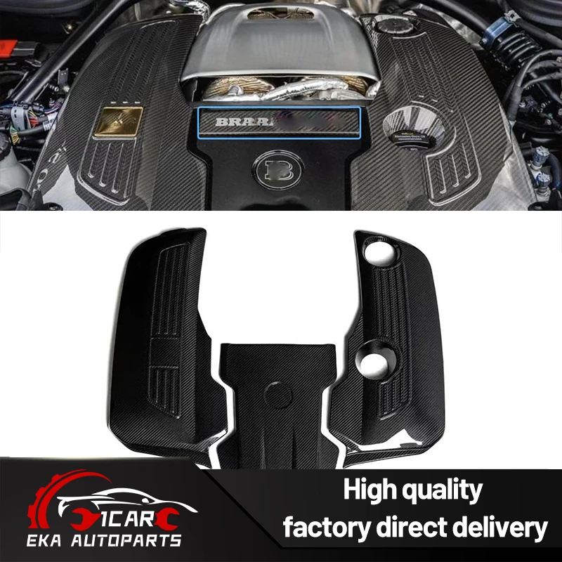 

Сухой карбоновый капот двигателя B800 для Mercedes-Benz W465 G63 B800, сухой карбоновый капот двигателя с логотипом 1:1 W465 G63 Brabu Style