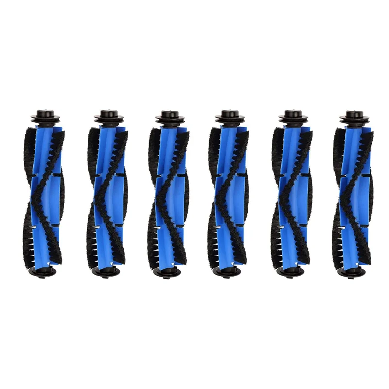 ABUD-6 Pack Replacement Parts Rolling Brush For Eufy Robovac 11S 15C 30 30C 12 35C Robotic Vacuum Cleaner