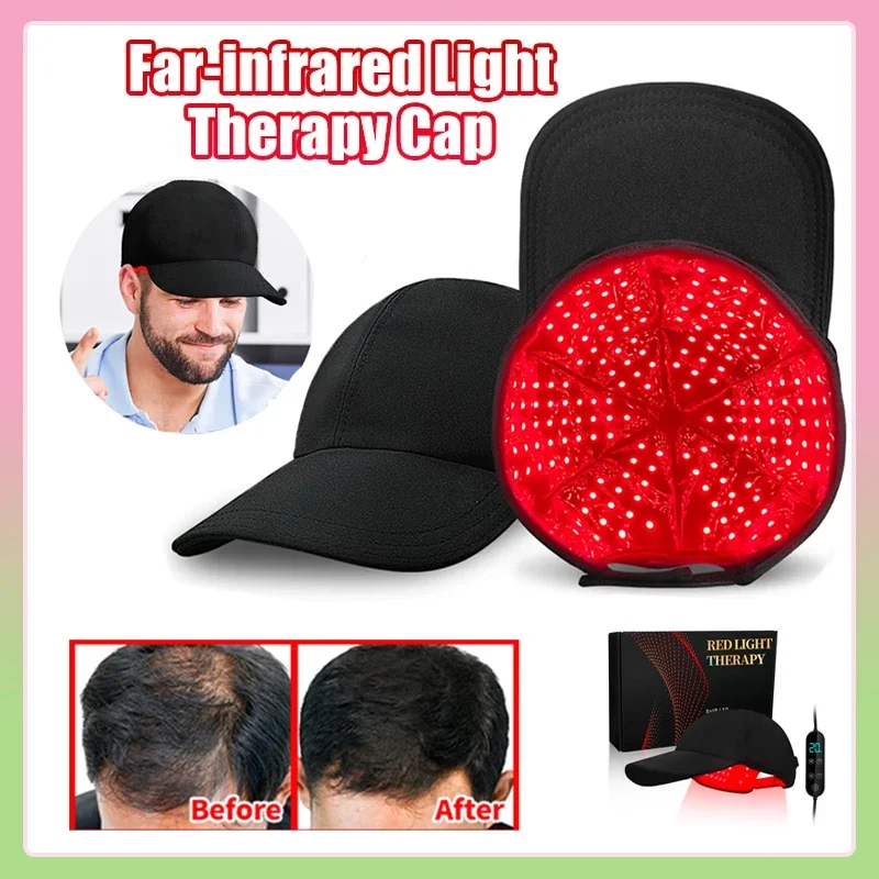 

Red Light Therapy Device Hat Near Infrared 180LED Treatment Helmet for Hair Growth Cap Prevant Loss Head Relaxation Relief Scalp
