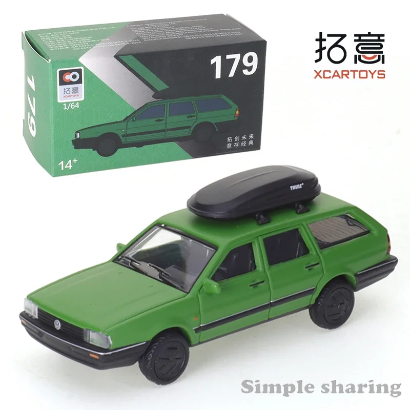 XCARTOYS 1/64 Volkswagen Santana Wagon Car Alloy Toys Motor Vehicle Diecast Automotive Model Ornaments Cas Toys Gift Decorations