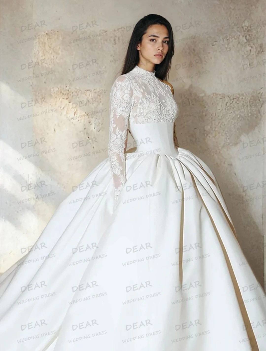 #11 Trending Womens Long Sleeve Wedding Dress Right Now