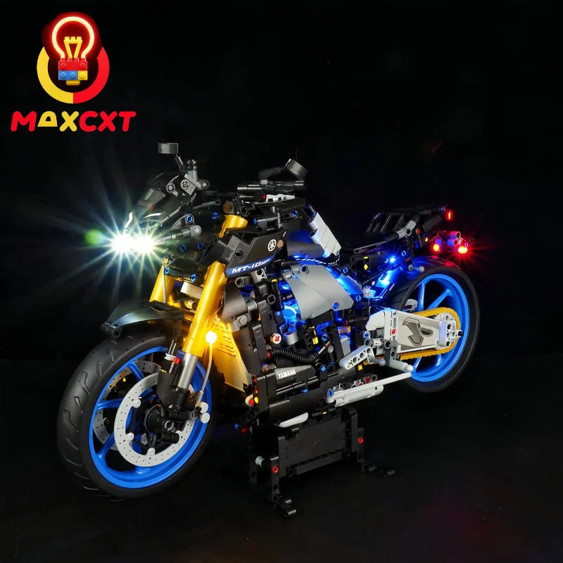 MAXCXT LED Light Set For LEGO 42159 Technic Yamaha MT-10 SP Motorcycle DIY Decorative Lamp Not Include Lego Building Blocks﻿