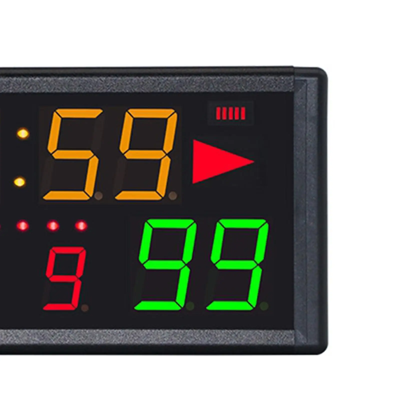 

Digital Scoreboard Portable Professional 10M to 15M Control Distance Electronic Scoreboard for Football Basketball Volleyball