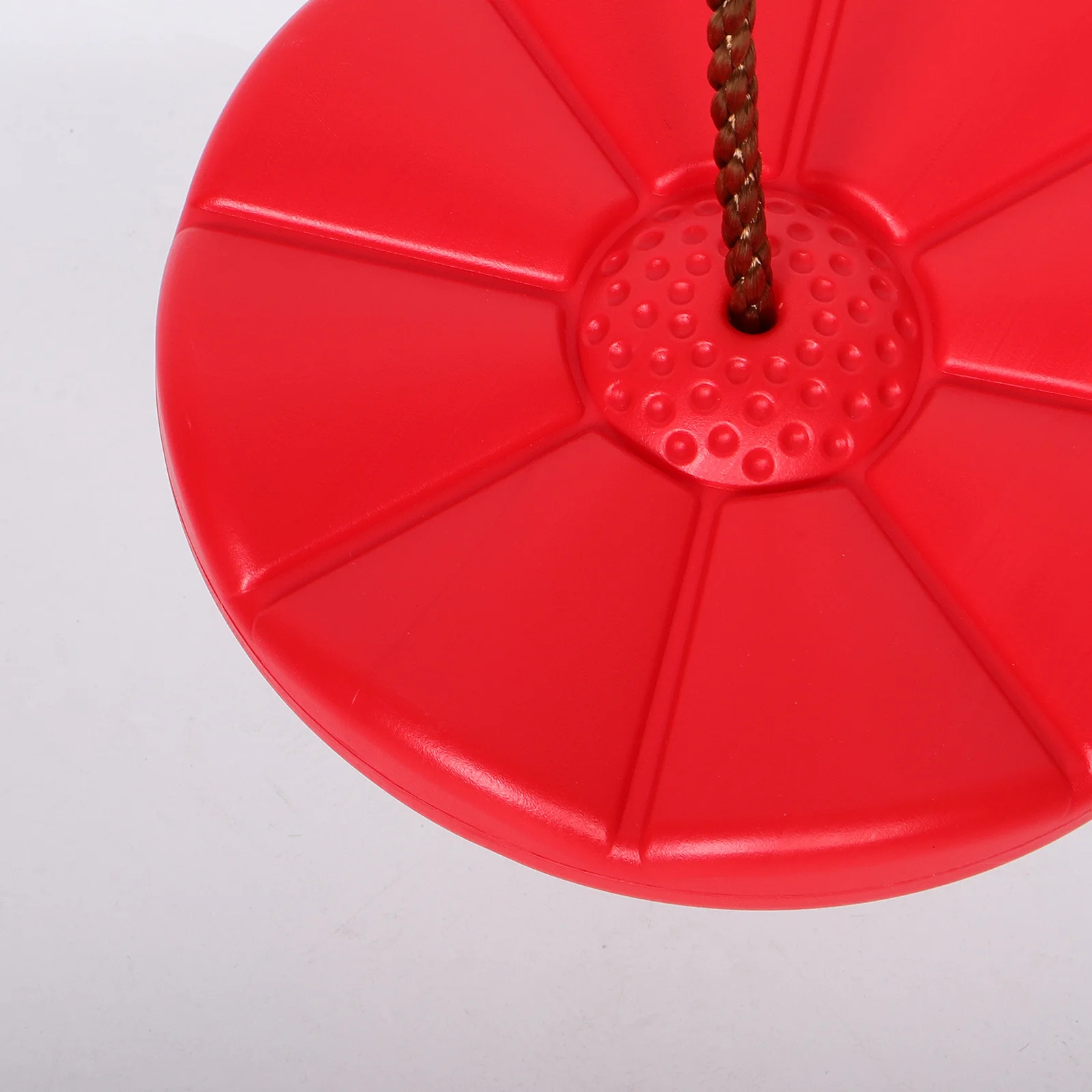 1 Set Kids Swing Chair Outdoor Thickened Petal Style Adjustable Height Lightweight Easy Install Backyard Garden Tree Hanging