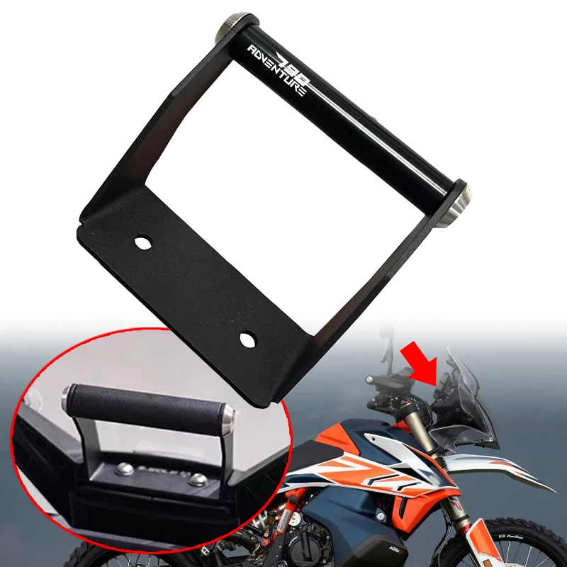 

Motorcycle Phone Stand Holder Smartphone Phone 12MM/22MM GPS Navigaton Plate Bracket Fit For 790 890 ADV Adventure R 2024 2025