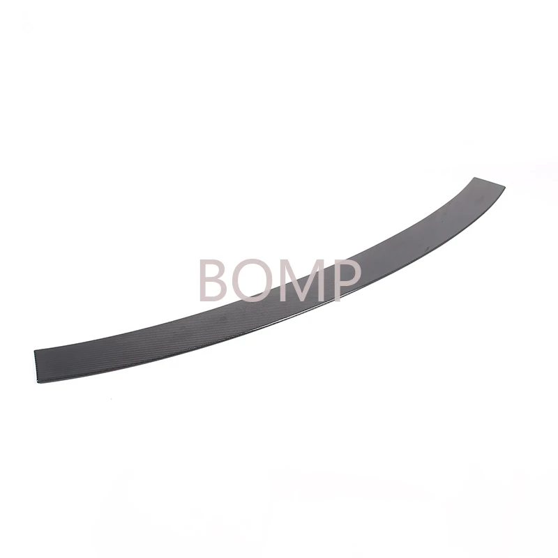 BOMP For Chevrolet Corvette C8 Stingray Z51 Z06 2020-24 Real Carbon Fiber Car Front Top Windshield Cover Trim Sticker Car Access