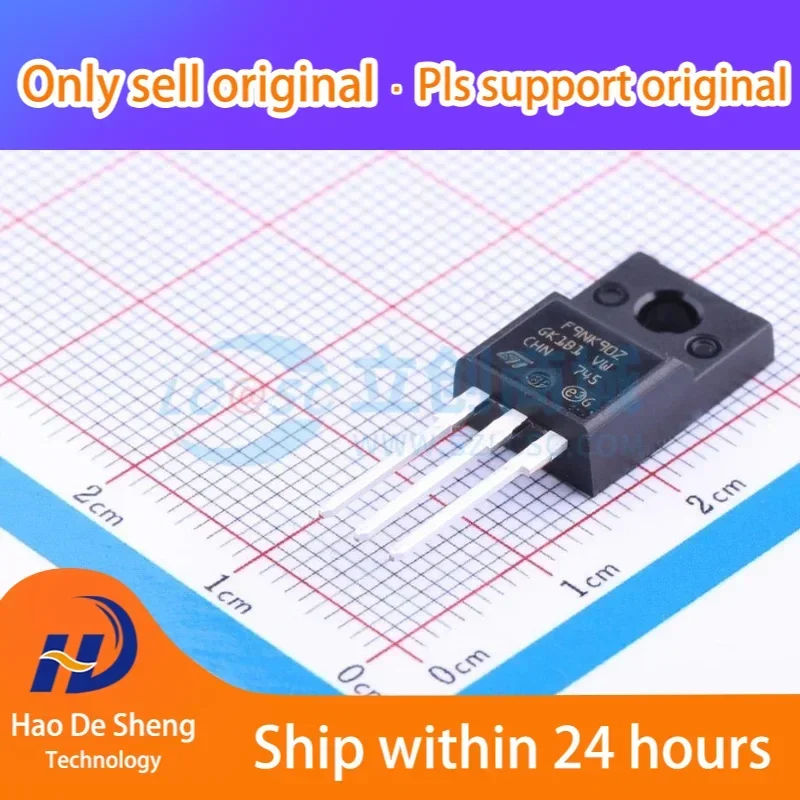 

10PCS/LOT STF9NK90Z TO-220F New Original In Stock