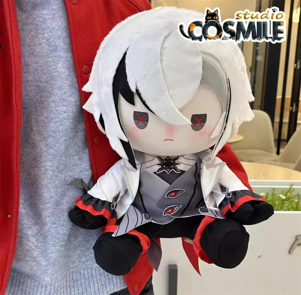 

Genshin Impact Peruere ペルヴェーレ 페르엘 Arlecchino he Knave Fatui Stuffed Plushie 40cm Plush Seated Doll Body Clothes Gift MT May