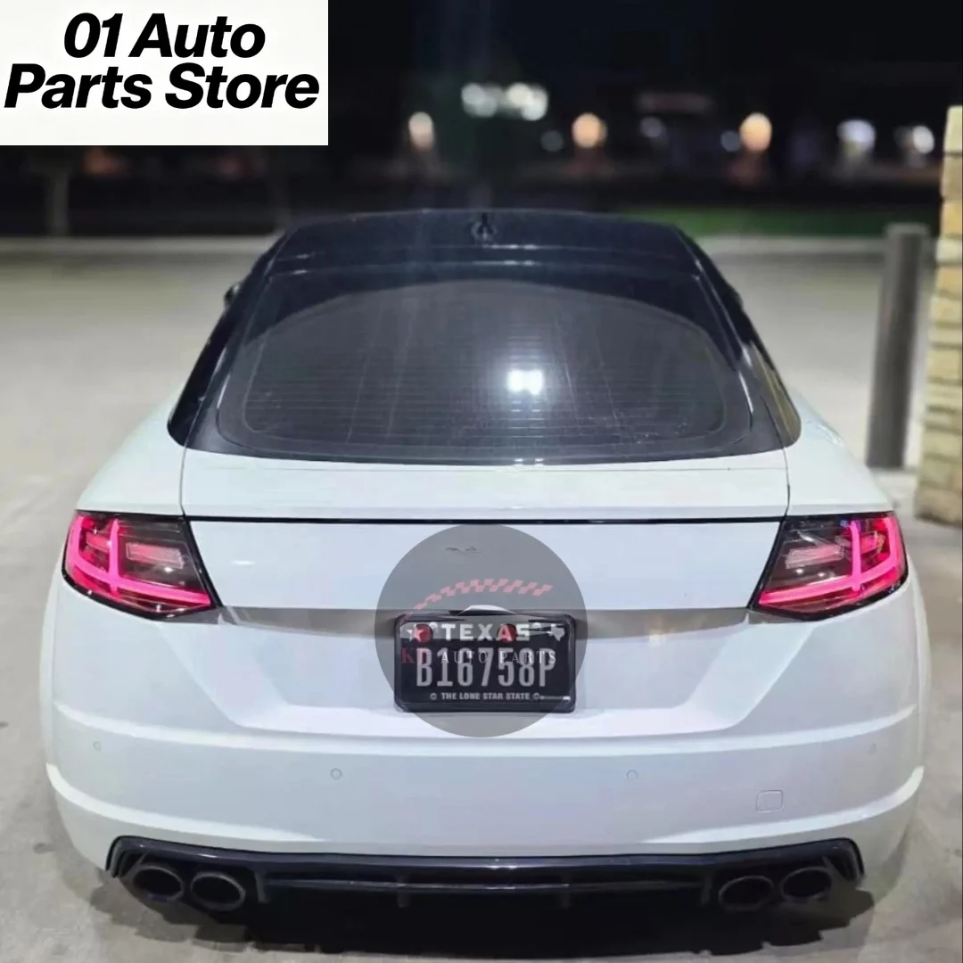 A Set Customized Handmade Taillights For Audi TT Venom Modified Taillights Clear Taillights