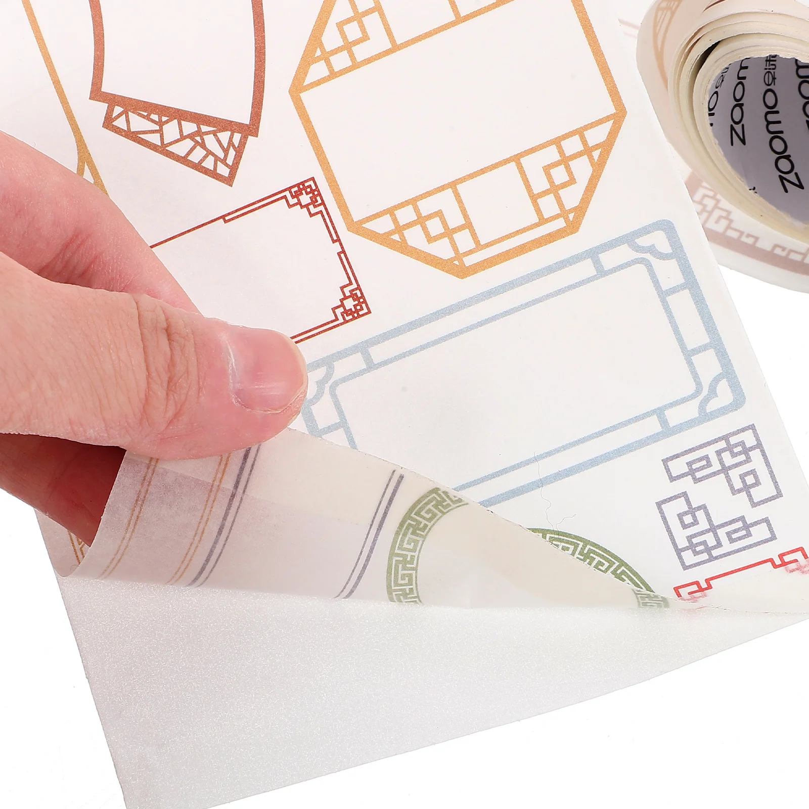 1 قطعة 1 لفة سجل القصاصات الشريط اشي لاصق الزخرفية Diy بها بنفسك القرطاسية الطباعة النمط الياباني متعددة الأغراض الحرفية ملصق لفة ل #5