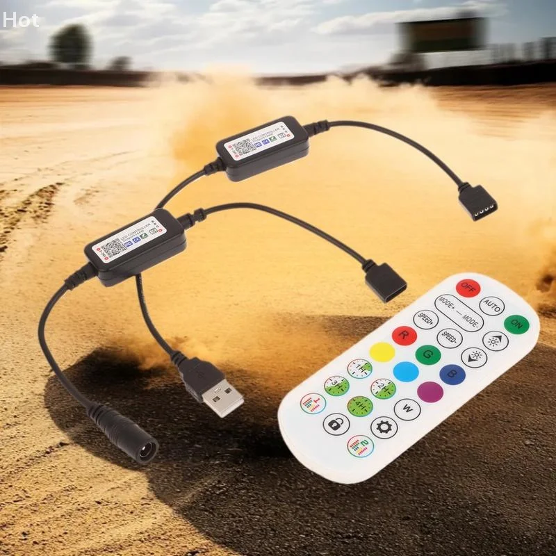 Music Sync Bluetooth Controller for Colorful LED Strip Lights 5V-24V