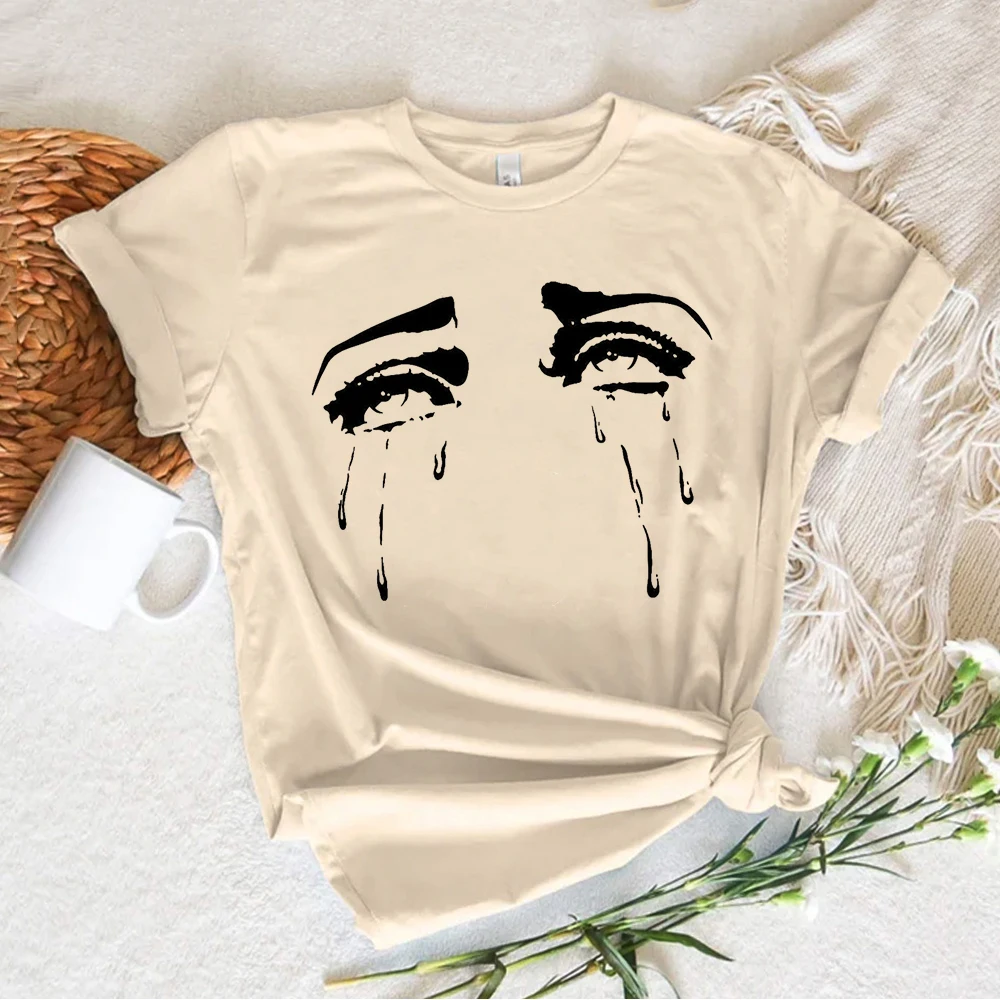 Eye t shirt women summer Tee girl harajuku clothes