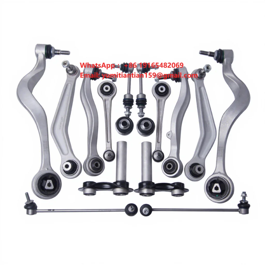 BF Brand 16PCS Packing for BMW 5/6/7/X5/Z8 Series  E60 E61E63 E64 E65 E66 E67 E12 F13 F06 Auto Suspension Control Arm Set
