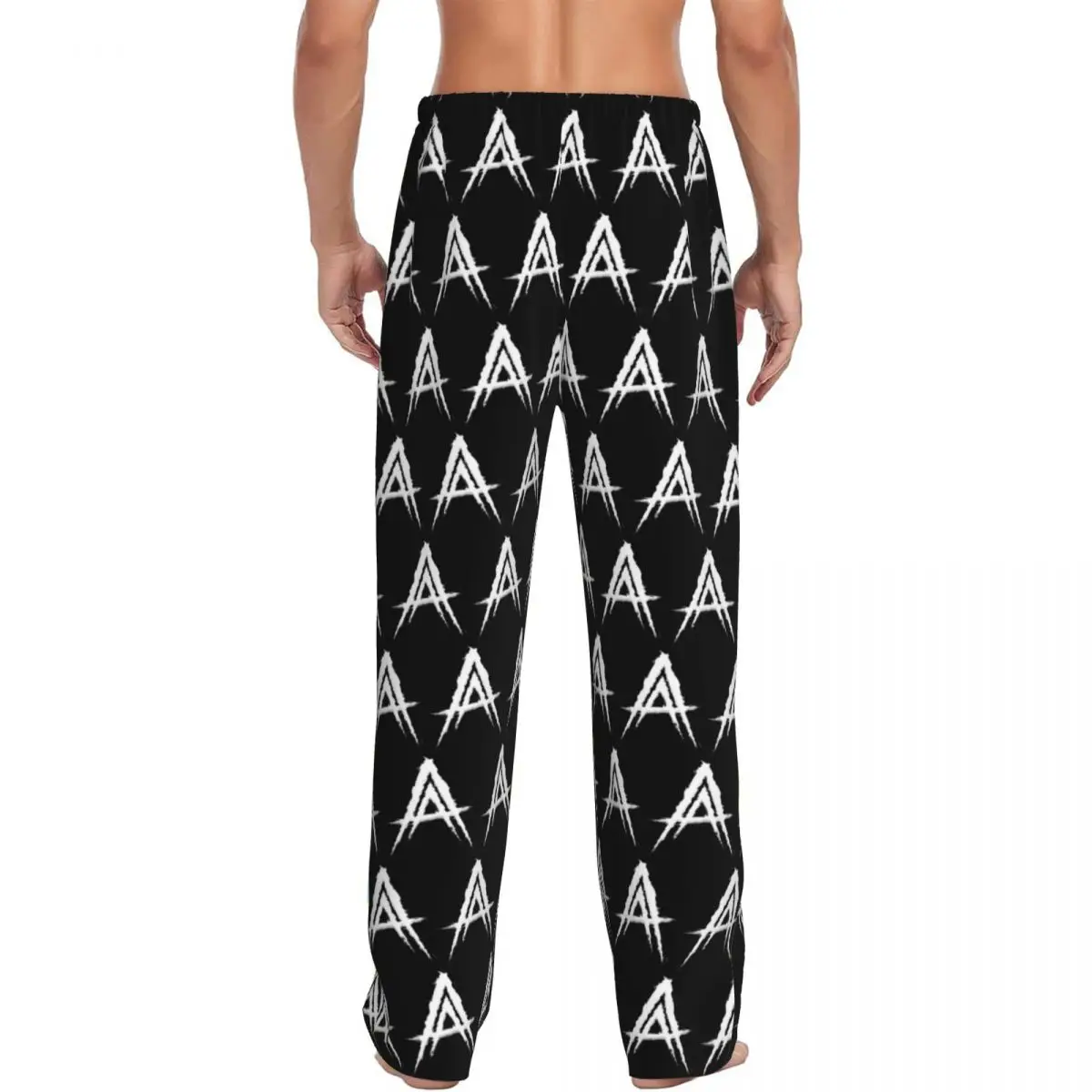 Custom Anuel AA Pajama Pants Men Sleepwear Sleep Lounge Bottoms with Pockets