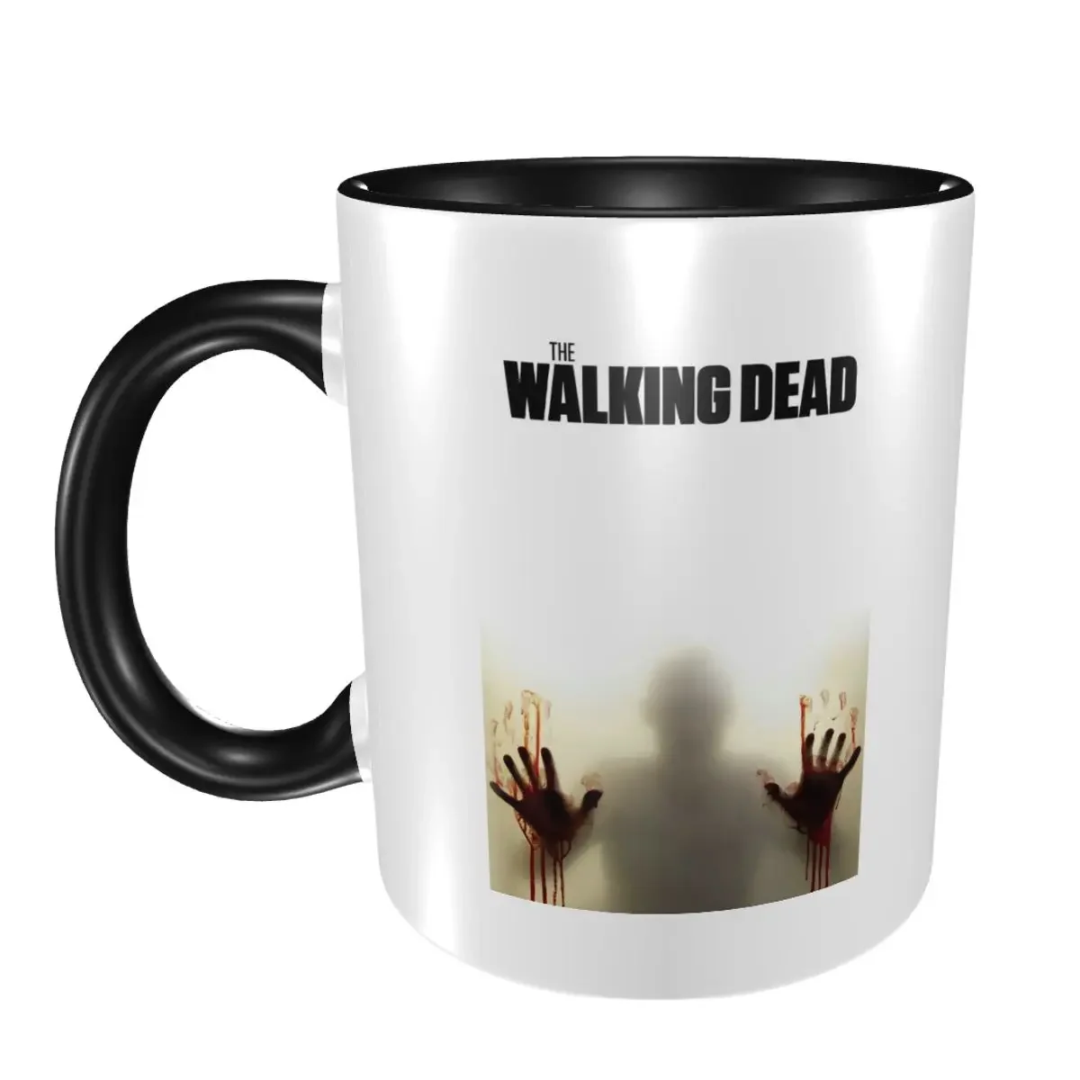 

The Walking Dead Zombie Head Mug Funny Ceramic Coffee Cups Tea Mugs Milk Cup Drinkware Gifts for Woman Man