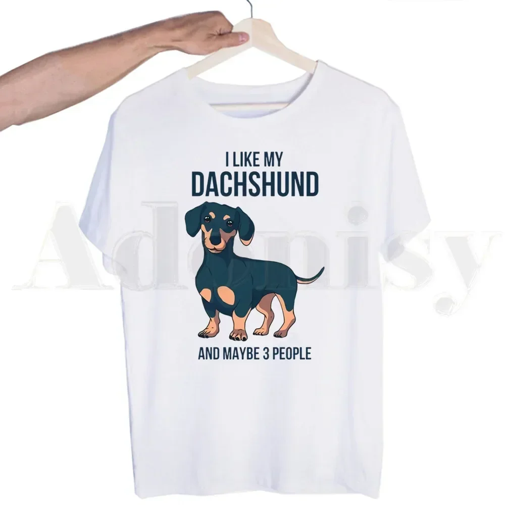 

Анатомия Жизнь лучше с таксой Забавные футболки Летняя модная футболка с принтом Повседневная футболка с круглым вырезом Брендовая забавная футболка Топ