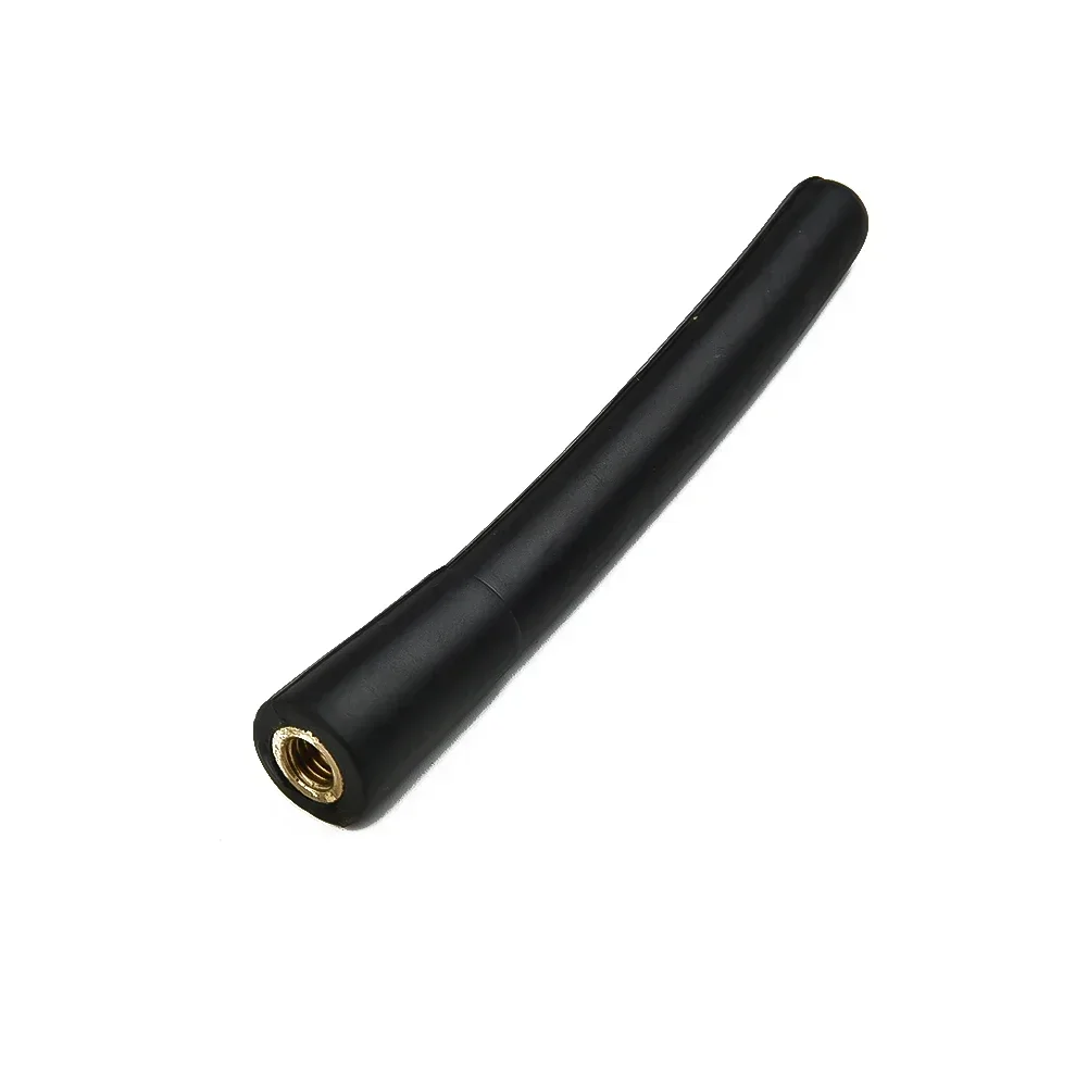 

Car Auto 10cm Black Rubber Roof Short Rod Antenna Thread Adapter M4 M5 M6 Radio Receiver Car Accessories
