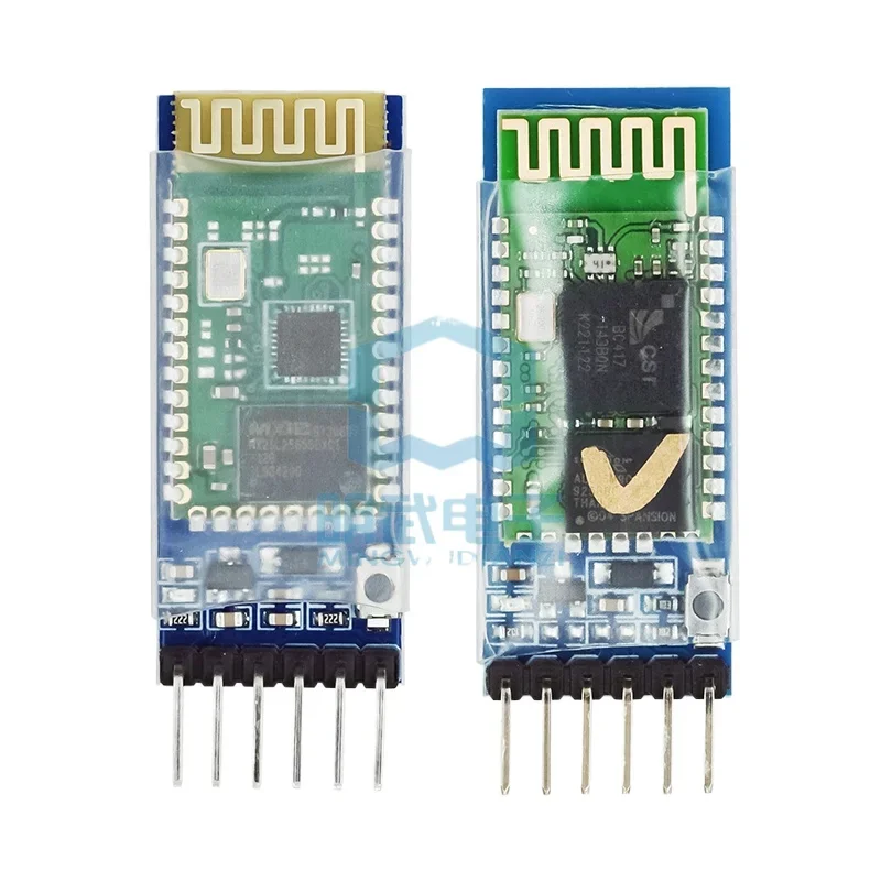 Transparent transmission module wireless serial port HC-05 with feet master-slave integrated Bluetooth expansion board