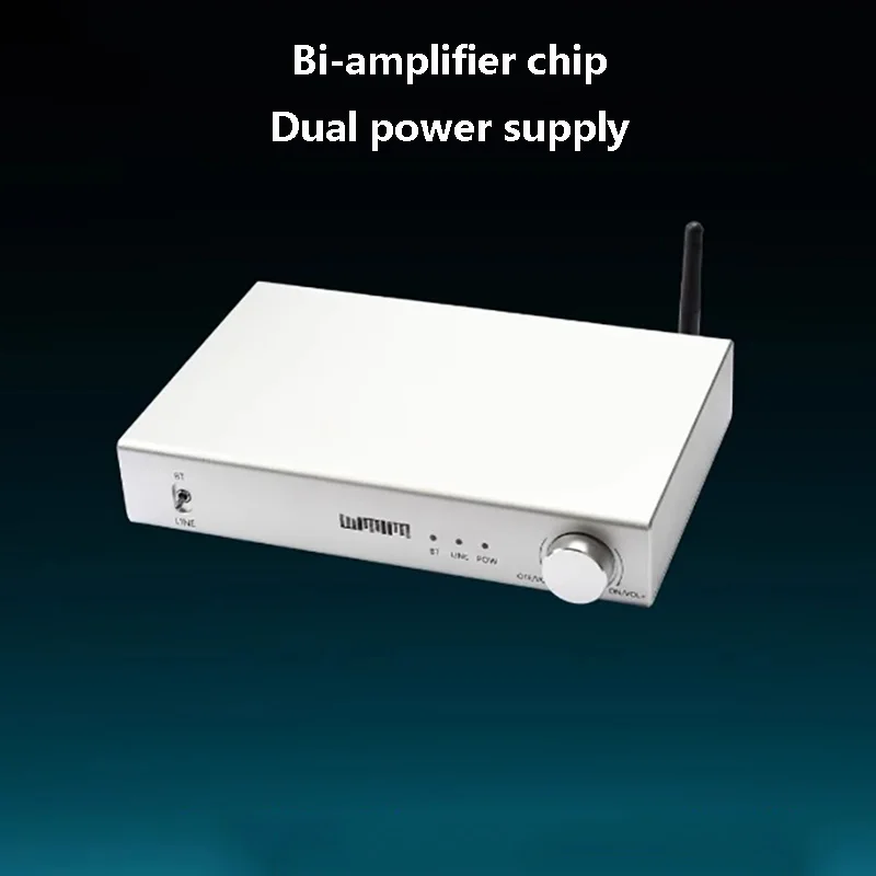 High-power HIFI Audio Power Amplifier Wireless Bluetooth Dual MA120707 Chip Digital Class D Amplifier 80W * 2 High Power Output