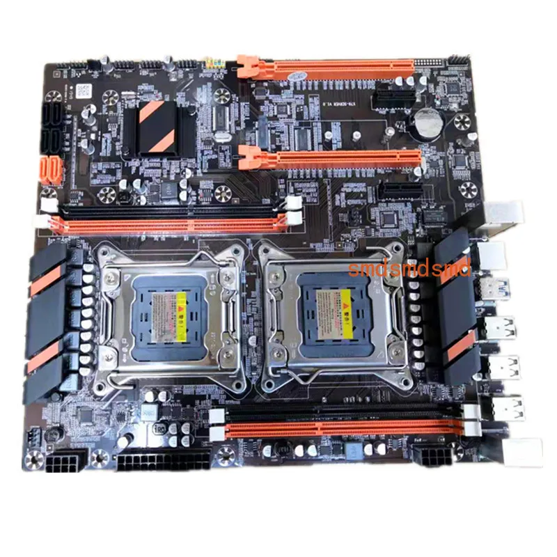 New X79 Dual Channel Motherboard 2011 Pin Supports DDR3 Memory Dual CPU Studio Multi Open Set