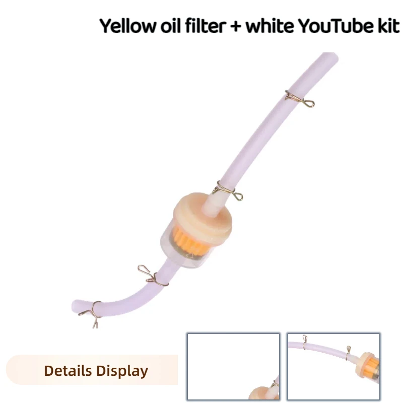 

6mm Motorcycle Plastic Fuel Oil Filter Pipes Dirt Bike Hose Line Petrol Pipe Fuel Gasoline Tubes Motorcycle Accessories