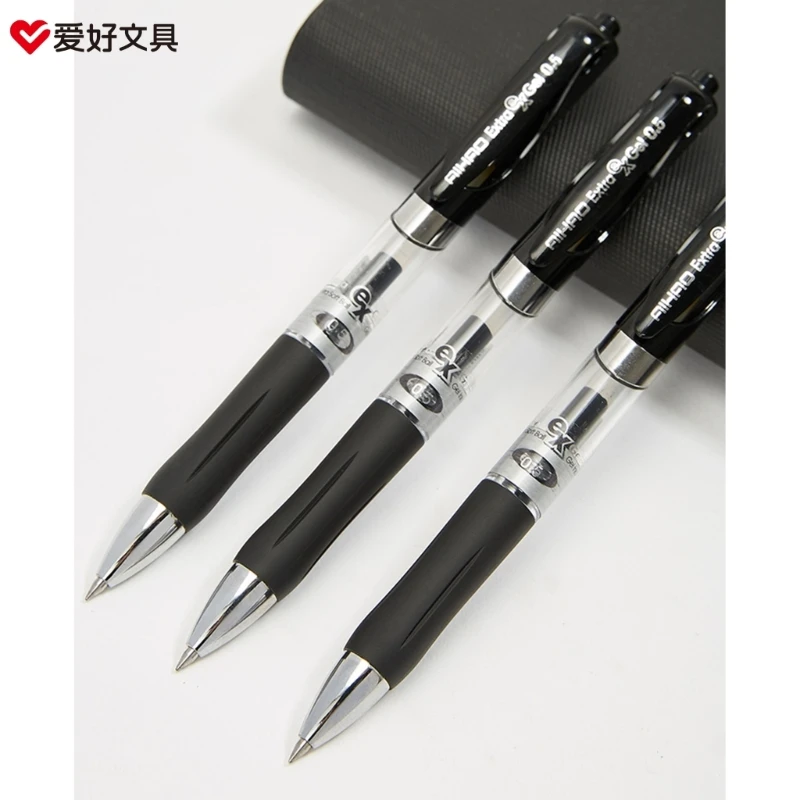 2024 New Rollerball Pen Ink Straight liquid Gels Pen Liquid Roller Pen 0.5mm Liquid Ink Ballpoint Gel Quick-Dry Pen for Writing