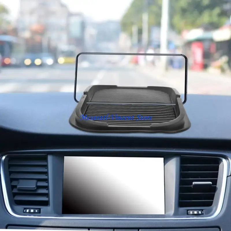 A70F Washable Odorless Universal Dashboard Pad For Car Phone Mounts And Navigation Devices Enhanced Driving Safety Feature