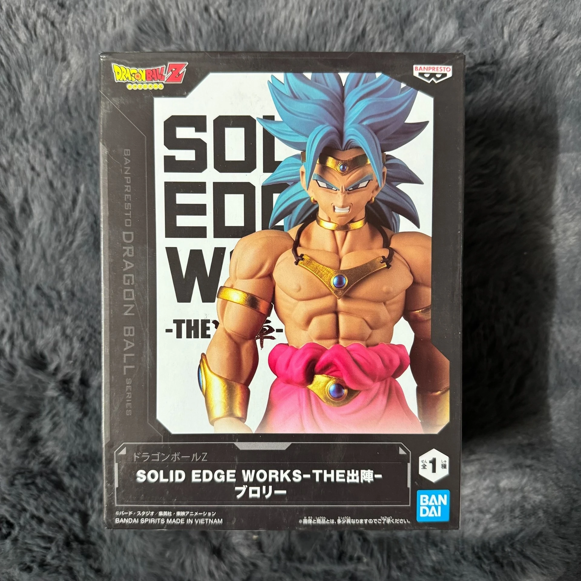 

В наличии: Оригинальная фигурка Бронли BANPRESTO 22 см, Dragon Ball SOLID EDGE WORKS, Supre Saiyan Blue, коллекционная модель, подлинная игрушка