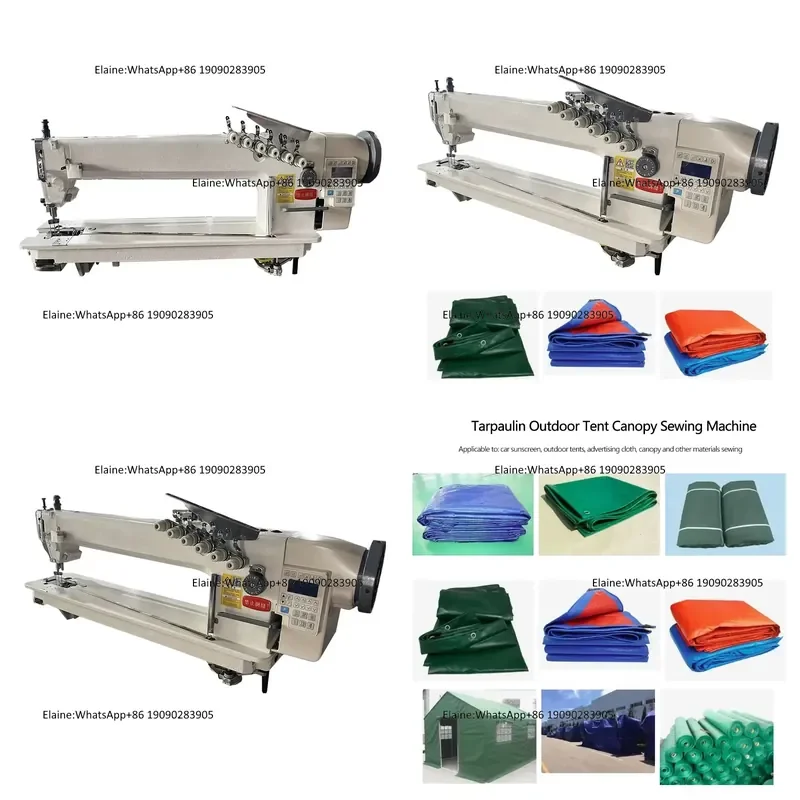 QK-056T-56L Long Arm 56cm Space Canopy Fabric Sunscreen Advertising Cloth Sewing Machine