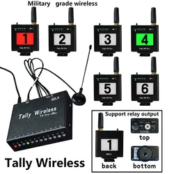 SDLX Tally Pro vMix for Switcher Wireless Tally Light System ,Supports  vMix Ucast R8 OLIVEQ1 GLive T20 T25 SPROLINK