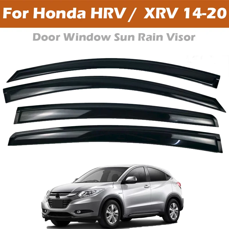 

For Honda HRV/ XRV 14-20Side Window Rain Guards Sun Shade Vent Visor Window Car Side Window Weathershield