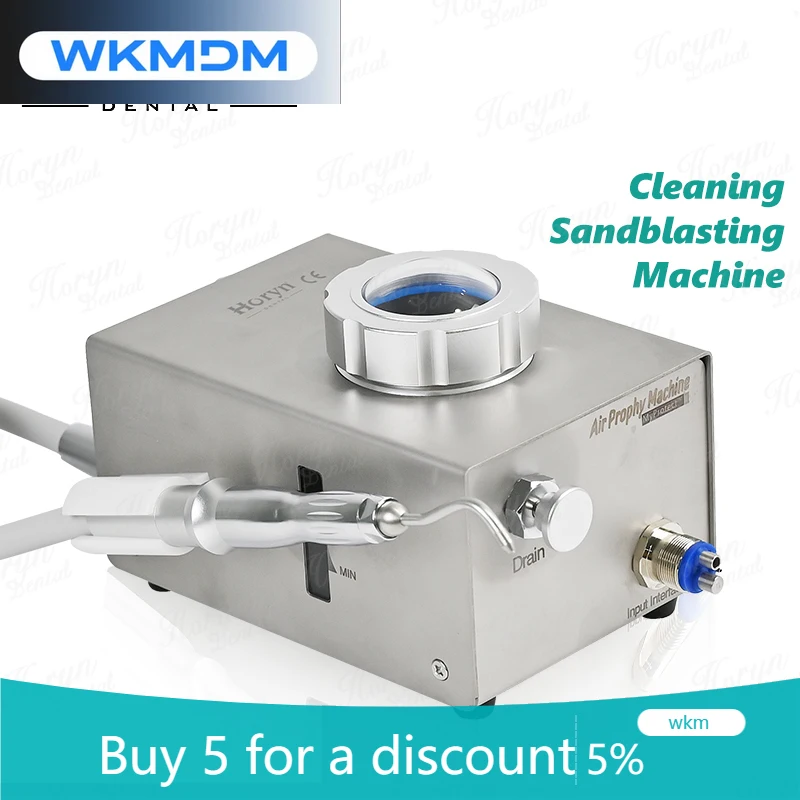 den tal Reinigung der Sandstrahlmaschine Polieren den tal Luftpoliergerät Ausrüstung Reinigung der Zähne für die Klinik