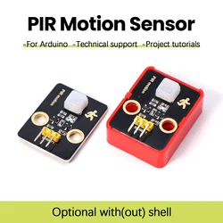 Keyestudio PIR 모션 센서, 아두이노 프로그래밍용 DIY 부품, 레고 블록과 호환 가능, 인간 감지 모션 센서 모듈