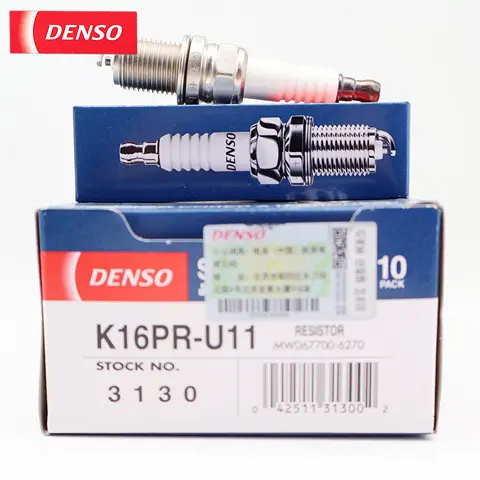 DENSO Spark Plug K16PR-U11 3130 Original genuine product for Honda, Nissan, Toyota OEM:1881411051,1881408051