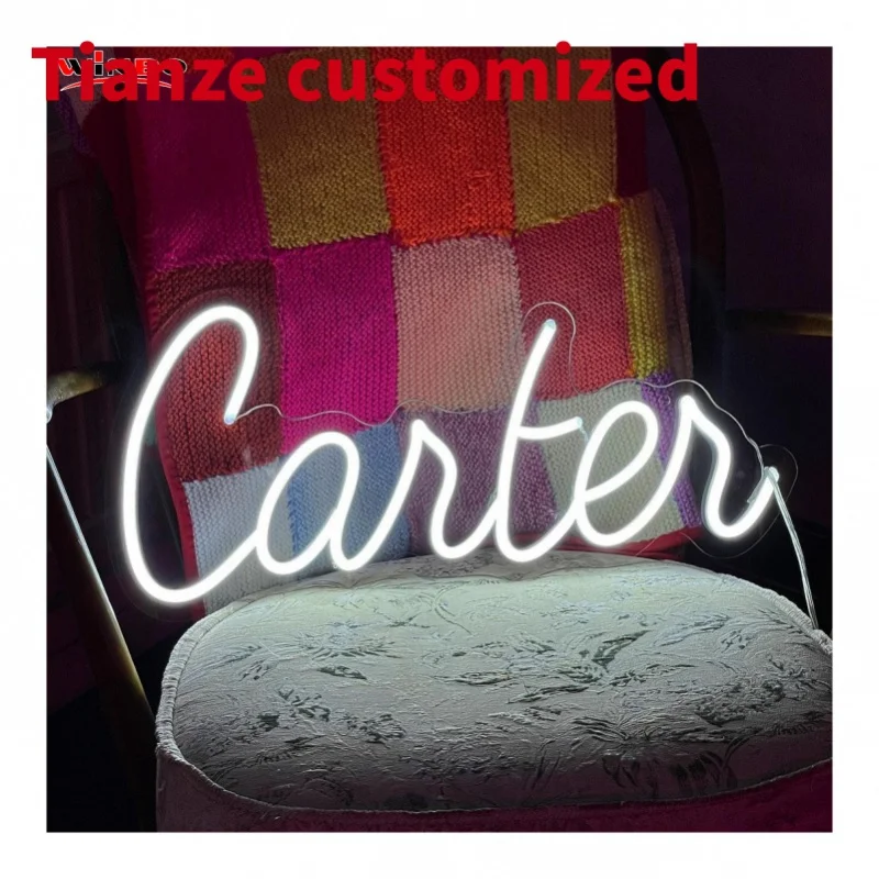 (Customized)design custom logo LED light neon sign custom no MOQ dropshipping flower stand neon sign