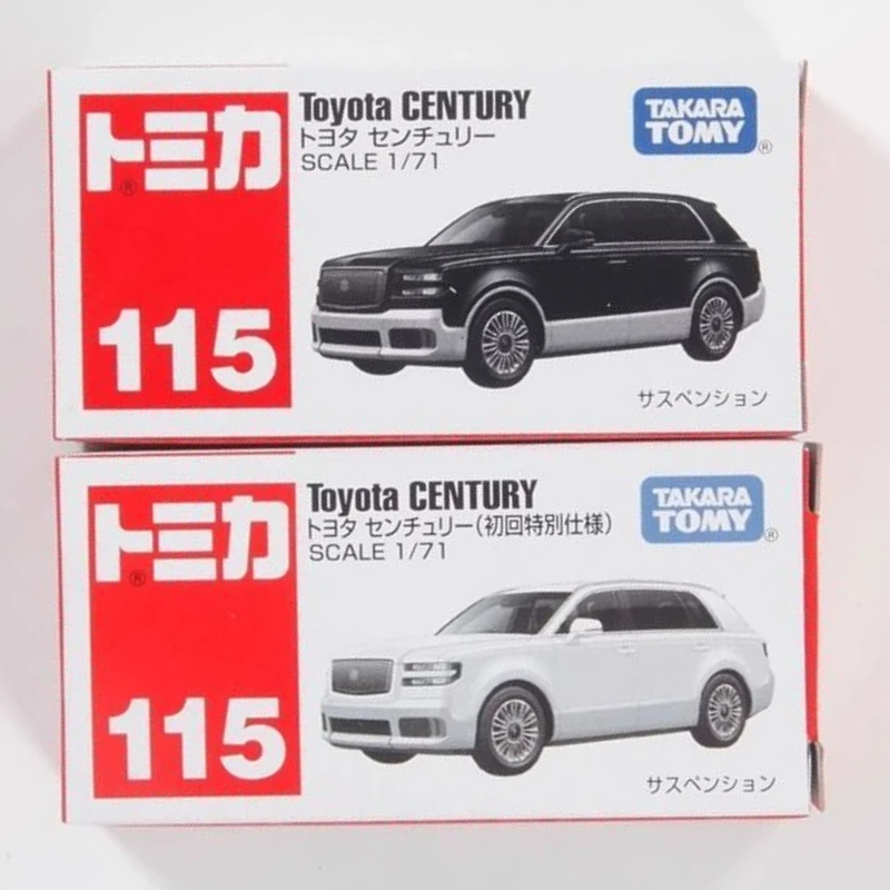 

TAKARA TOMY Tomica Red White Box 115 Toyota Century Alloy Car Model Toy Car toys, gifts for children