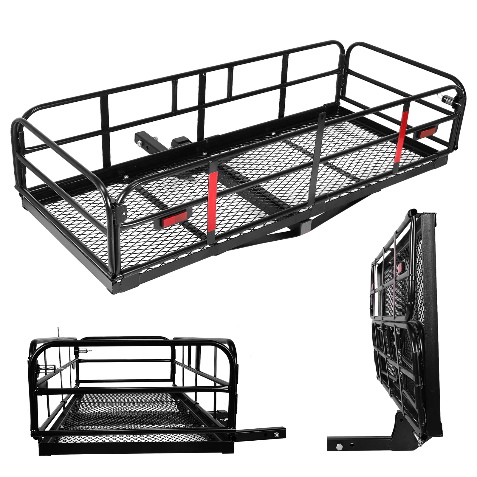 

Задняя корзина для багажа, крепление для грузового багажа, задний лоток для сцепного устройства для внедорожника, пикапа, прицепа